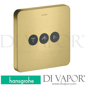 Hansgrohe 36773950 AXOR ShowerSelect Valve for Concealed Installation Softsquare for 3 Functions >11/16 Spare Parts