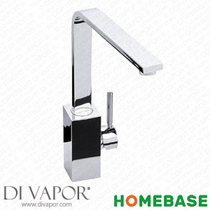 Homebase 368567 Kubist Dual Handle Monobloc Kitchen Tap - Chrome Spare Parts