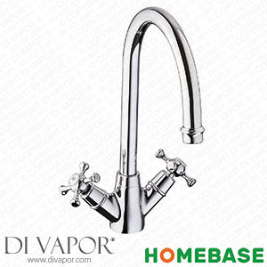 Homebase 368578 Marco Polo Dual Handle Monobloc Kitchen Tap - Chrome Spare Parts