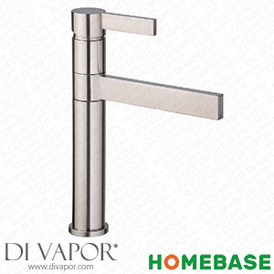 Homebase 368608 Fizz Single Lever Kitchen Tap - Brushed Spare Parts