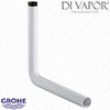 Grohe 37100SH0 Flush Pipe - 390mm x 350mm