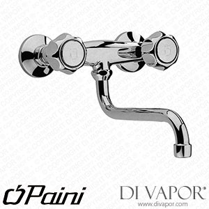 Paini 37CR501 Arno Chrome Wall Mounted Kitchen Mixer Tap Spare Parts