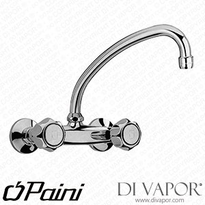 Paini 37CR503 Arno Wall Mounted Kitchen Mixer Tap Spare Parts