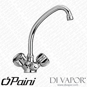 Paini 37CR560 Arno Kitchen Monobloc with Swivel Tube Spout and Dish Washer Diverter Spare Parts