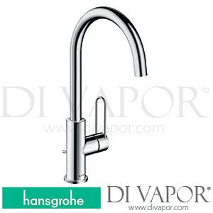 Hansgrohe 38036000 AXOR Uno Single Lever Basin Mixer 240 with Loop Handle and Pop-Up Waste Set >07/17 Spare Parts