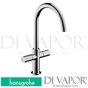 Hansgrohe 38047000 AXOR Uno? 2-Handle Basin Mixer without Pull-Rod and Swivel Spout with 360? Range 08/14 - 12/18 Spare Parts