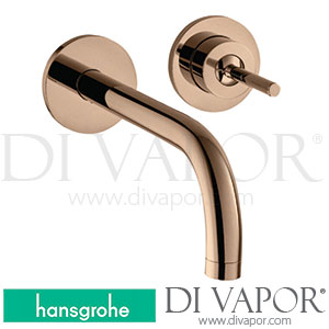 Hansgrohe 38113300 AXOR Uno Single Lever Basin Mixer for Concealed Installation Wall-Mounted with Spout 165 Mm and Escutcheons >11/16 Spare Parts