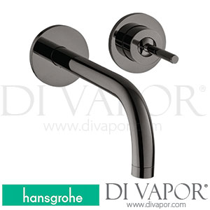 Hansgrohe 38116330 AXOR Uno Single Lever Basin Mixer for Concealed Installation Wall-Mounted with Spout 225 Mm and Escutcheons >11/16 Spare Parts