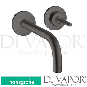 Hansgrohe 38116340 AXOR Uno Single Lever Basin Mixer for Concealed Installation Wall-Mounted with Spout 225 Mm and Escutcheons >11/16 Spare Parts