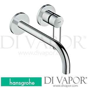 Hansgrohe 38122000 AXOR Uno Single Lever Basin Mixer for Concealed Installation Wall-Mounted with Loop Handle and Spout 225 Mm >04/17 Spare Parts