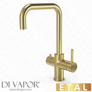 ETAL 381RG ETAL 3-in-1 Instant Hot Water Kitchen Tap Brushed Brass Spare Parts
