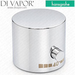 Hansgrohe 38392000 Thermostatic Control Handle for AXOR Bath Mixers - Chrome