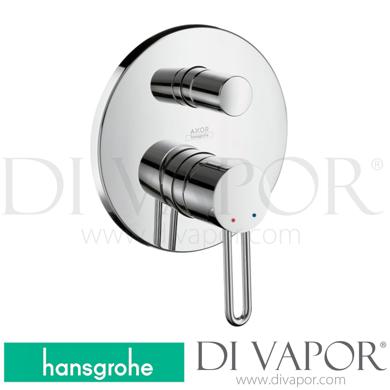 Hansgrohe 38425000 AXOR Uno? Single Lever Bath Mixer for Concealed