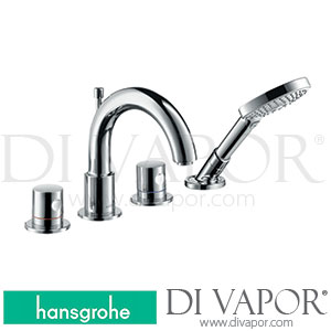 Hansgrohe 38454000 AXOR Uno? 4-Hole Tile Mounted Bath Mixer 04/01 - 09/01 Spare Parts