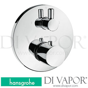 Hansgrohe 38720000 AXOR Uno Thermostat for Concealed Installation with Shut-Off/ Diverter Valve 06/01 - 06/08 Spare Parts