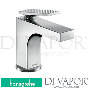 Hansgrohe 39001001 AXOR Citterio Single Lever Basin Mixer 90 with Lever Handle for Hand Washbasins with Pop-Up Waste Set - Rhombic Cut >08/21 Spare Parts