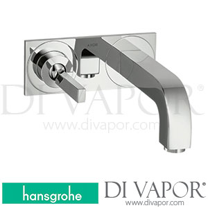 Hansgrohe 39112007 AXOR Citterio Single Lever Basin Mixer for Concealed Installation Wall-Mounted with Pin Handle, Spout 160 Mm and Plate >07/18 Spare Parts