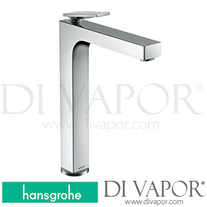 Hansgrohe 39151001 AXOR Citterio Single Lever Basin Mixer 280 with Lever Handle for Wash Bowls without Waste Set - Rhombic Cut >08/21 Spare Parts