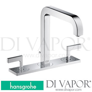 Hansgrohe 39156000 AXOR Citterio 3-Hole Basin Mixer with Pop-Up Waste Set and Spout 205 Mm, Lever Handles and Plate 01/10 - 12/17 Spare Parts