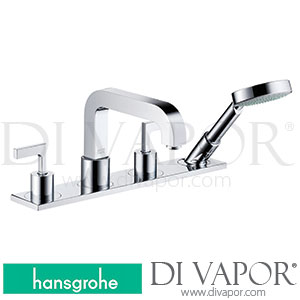Hansgrohe 39444000 AXOR Citterio 4-Hole Rim Mounted Bath Mixer with Lever Handles and Plate 01/05 - 05/13 Spare Parts