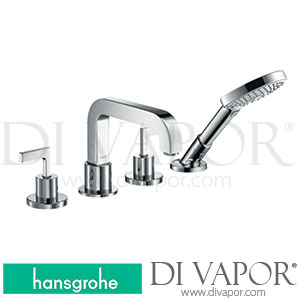 Hansgrohe 39446007 AXOR Citterio 4-Hole Rim Mounted Bath Mixer with Lever Handles >04/18 Spare Parts