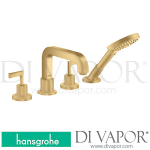 Hansgrohe 39446250 AXOR Citterio 4-Hole Rim Mounted Bath Mixer with Lever Handles >01/17 Spare Parts