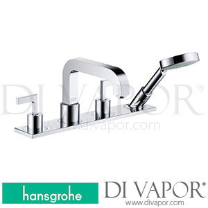 Hansgrohe 39456000 AXOR Citterio 4-Hole Tile Mounted Bath Mixer with Lever Handles and Plate 04/03 - 05/13 Spare Parts