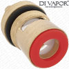 SMR Ceramic Disc Valve Cartridge 20 Splines Clockwise Open San Marco