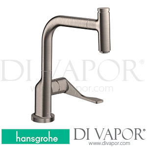 Hansgrohe 39861800 AXOR Citterio Single Lever Kitchen Mixer Select 230 With Pull-Out Spout Spare Parts >08/15