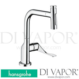 Hansgrohe 39862000 AXOR Citterio Single Lever Kitchen Mixer Select 230 2Jet With Pull-Out Spray And Sbox Spare Parts >01/19