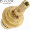 Shower Cartridge Clockwise Open 20 Spline