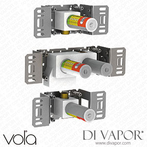 Vola One-Handle Build-in Mixer with Diverter Including Two Separate Outlet Sockets (400) Spare Parts