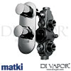 Matki Swadling 4010 Precis Single Outlet Shower Valve Spare Part