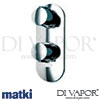Matki Swadling 4010 Precis Single Outlet Shower Valve Spare Parts