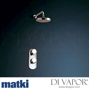 Matki 4011EXT Precis Single Outlet Thermostatic Shower Mixer + Shower Rose Kit Spare Parts