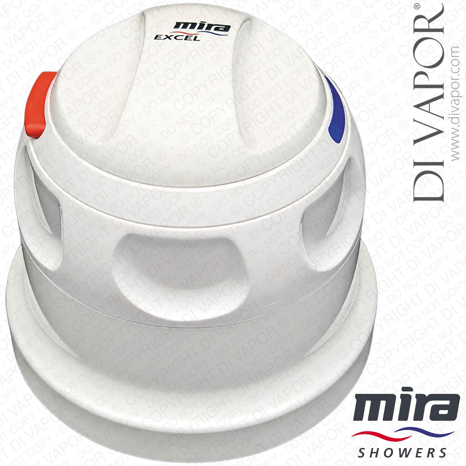 Mira Excel 410.52 Control Knob White