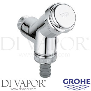 Grohe 41010000 Eggemann (1/2 Inch) Original WAS Connecting Valve Spare Parts