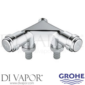 Grohe 41022000 Eggemann Original WAS Double Valve Simple (1/2 Inch) Spare Parts