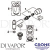 Grohe 41030000 Spare Tech Diagram