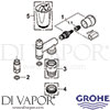 Grohe 41031000 Spare Tech diagram