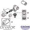 Grohe 41040000 Mixer Spare TEch Diagram