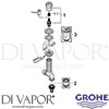 Grohe 41050000 Spare Tech Diagram