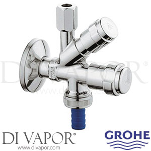 Grohe 41070000 Eggemann Original WAS Combination Service Valve (3/8 Inch) Spare Parts