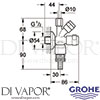 Grohe 41082000 Spare Diagram