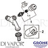 Grohe 41180000 Spare Tech Diagram
