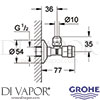 Grohe 41263000 Spare Diagram