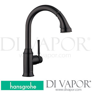 Hansgrohe 04215670 Talis C Single Lever Kitchen Mixer 240, Pull-Out Spray, 2Jet, Spare Parts >11/20