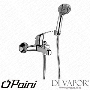 Paini 42CR100 Clay 100 External Bath Mixer Tap with Fixed Shower Kit Spare Parts
