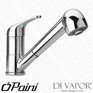 Paini 42CR568 Creta Single Lever Kitchen Mixer Tap with Pull-Out Spray Spare Parts