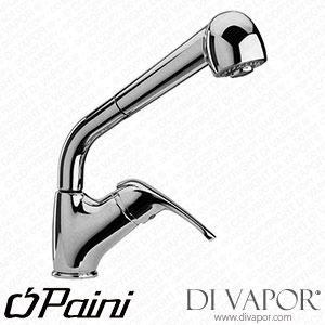 Paini 42CR567 Creta 100 Side Lever Kitchen Mixer Tap with Pull-Out Spray Spare Parts